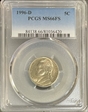 1996-D 5C MS66FS