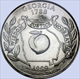 1999-P 25C Georgia MS67
