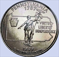 1999-P 25C Pennsylvania MS67
