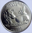 2004-D 25C Wisconsin Extra Leaf Low MS66