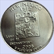 2008-P 25C New Mexico Satin Finish SP69