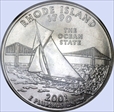 2001-P 25C Rhode Island MS68