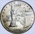 2001-P 25C New York MS68