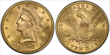 1901-S $10 MS62