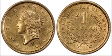 1852 G$1 AU58