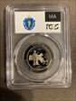 2000-S 25C Massachusetts PR70DCAM