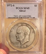 1972-S $1 Silver XF45