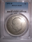 1971-D $1 AG3