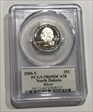 2006-S 25C North Dakota Silver PR69DCAM