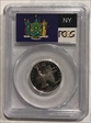 2001-S 25C New York Silver PR69DCAM