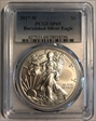 2017-W $1 Burnished Silver Eagle SP69