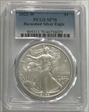 2022-W $1 Burnished Silver Eagle SP70