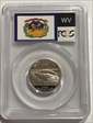 2005-S 25C West Virginia Silver PR69DCAM