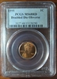 1995 1C Doubled Die Obverse MS68RD