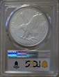 2024-(P) $1 Silver Eagle with Star Privy Struck at Philadelphia First Day of Issue MS70