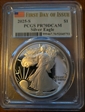 2025-S $1 Silver Eagle First Day of Issue PR70DCAM