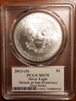 2013-(S) $1 Silver Eagle First Strike Mercanti Signature MS70