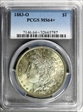 1883-O $1 MS64+ 