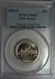 1999-P 25C New Jersey MS67