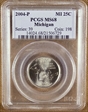 2004-P 25C Michigan MS68