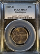 2007-D 25C Washington MS67