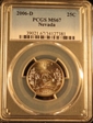 2006-D 25C Nevada MS67