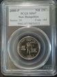 2000-P 25C New Hampshire MS67