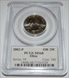 2002-P 25C Ohio MS68