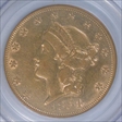 1854 $20 Large Date XF45