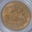 1854 $20 Large Date XF45