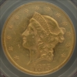 1875 $20 AU55