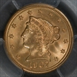 1907 $2.50 MS65