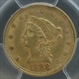 1888 $2.50 MS62