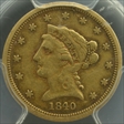1840 $2.50 VF25