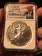 2020 $1 Eagle S$1 Trump FDOI MS 70 NGC