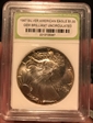 1987 $1 American Silver Eagle International Numismatic Bureau BU