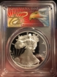2003-W $1 Silver Eagle Cleveland Eagle with sun PR69DCAM
