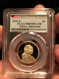 2020-S $1 Native American First Day of Issue PR69DCAM