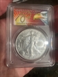 2024 $1 Silver Eagle First Strike Cleveland Eagle with Sun 1 of 500 MS70
