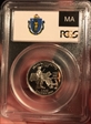 2000-S 25C Massachusetts Silver PR69DCAM