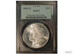 1882-S $1 MS67