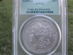 1886-O $1 MS62