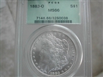 1883-O $1 MS66