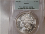 1900 $1 MS66