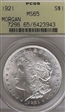 1921 $1 Morgan MS65