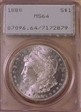 1880 $1 MS64