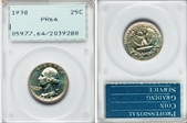 1938 25C PR64