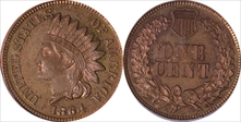 1864 1C Bronze PR64RB