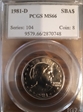 1981-D SBA$1 MS66