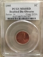 1995 1C Doubled Die Obverse MS68RD